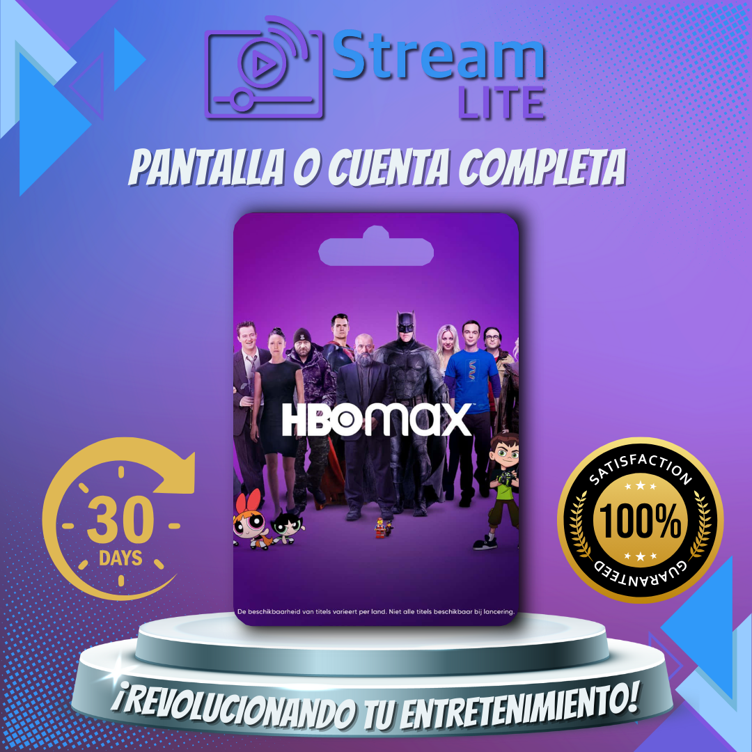 HBO Max 30 Dias